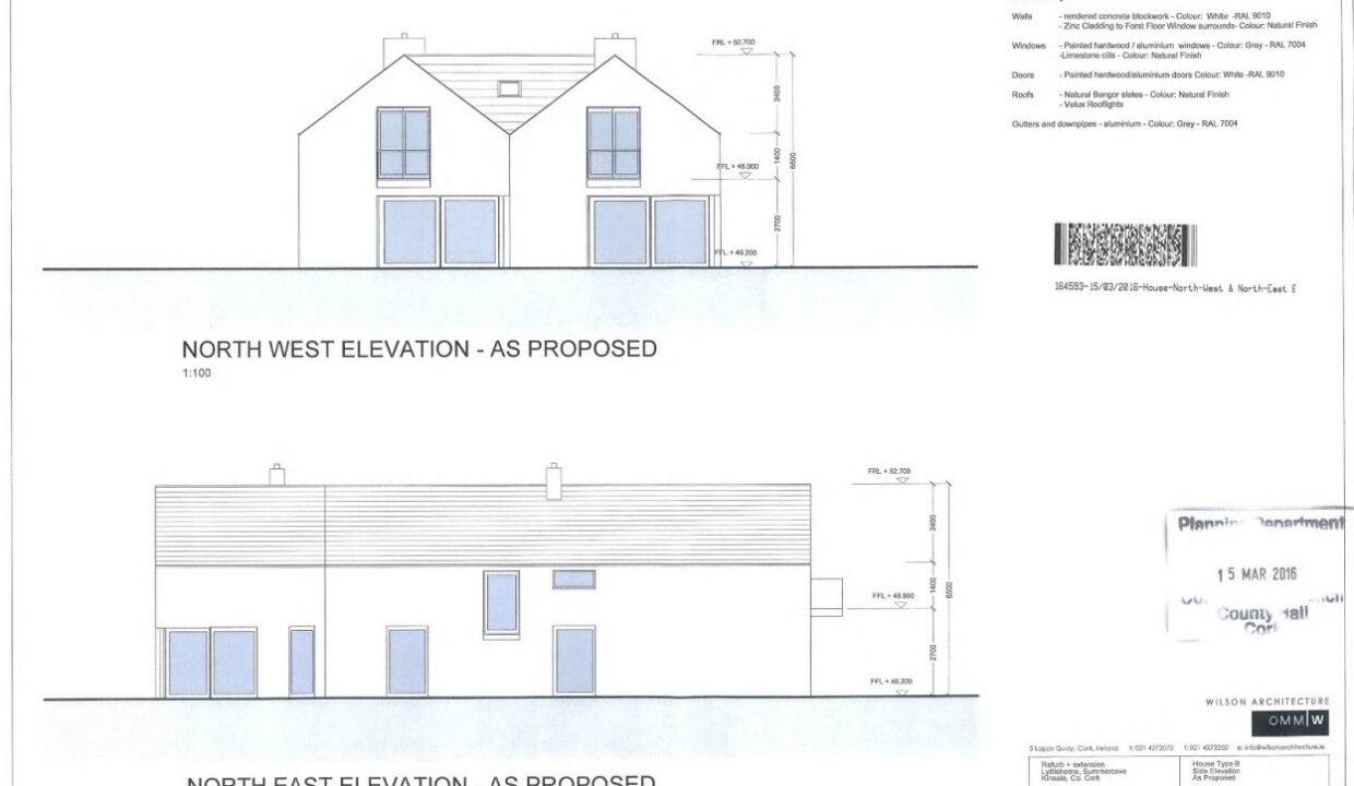 NE NW Elevations B