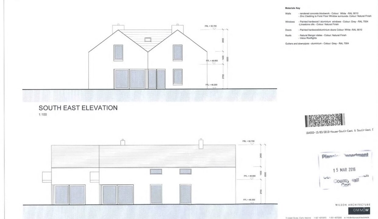 SE SW Elevations B