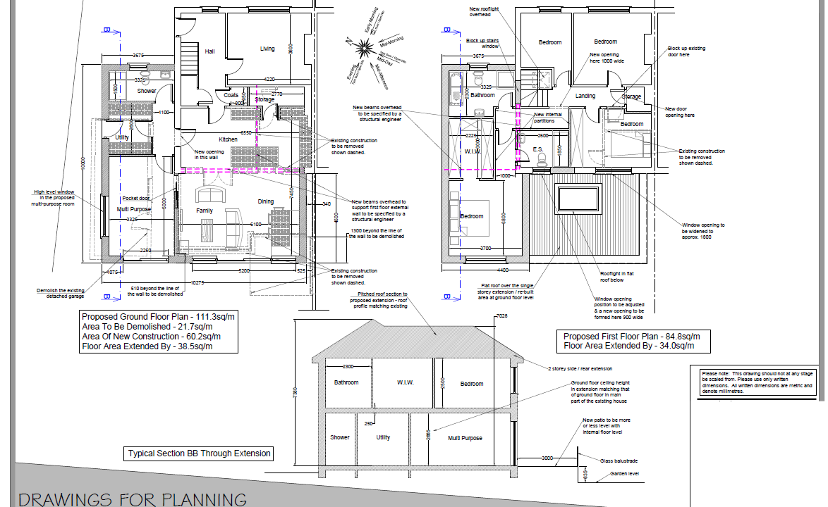 Drawings for Planning - 2 Lake Lawn