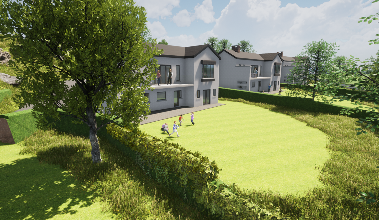 CGIs Southerly Elevation 3 No dwellings