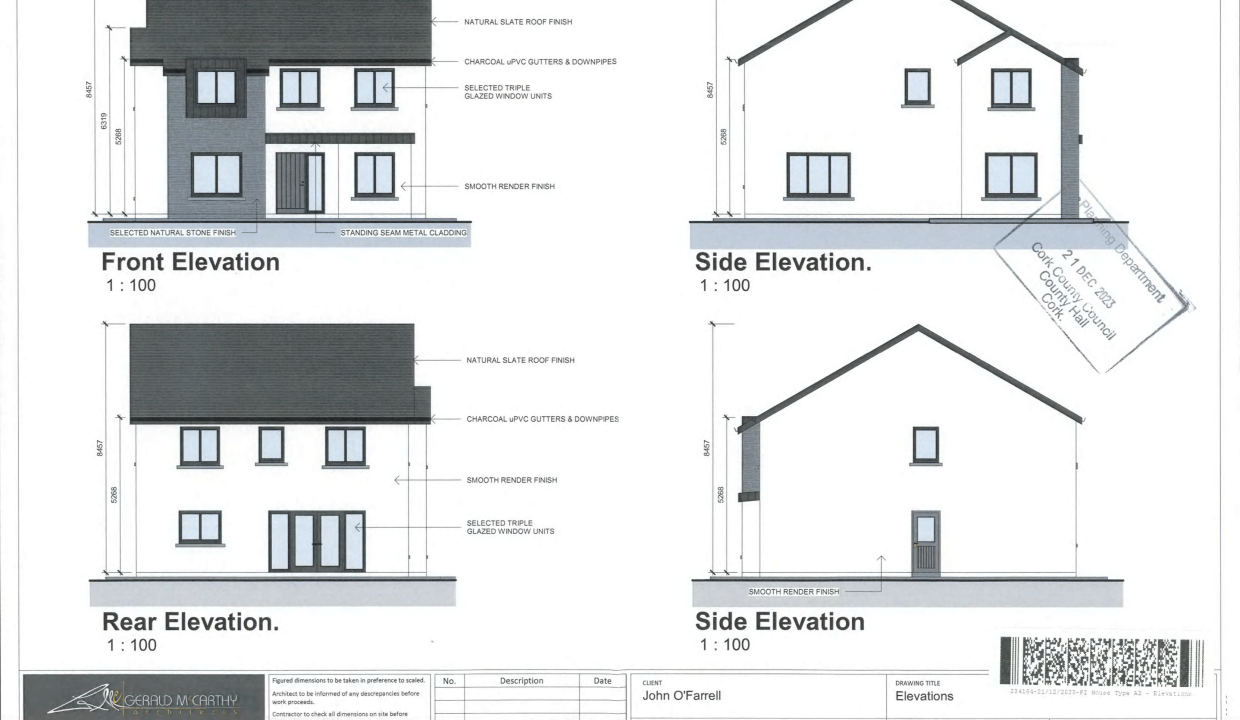 Elevations - House Type A2