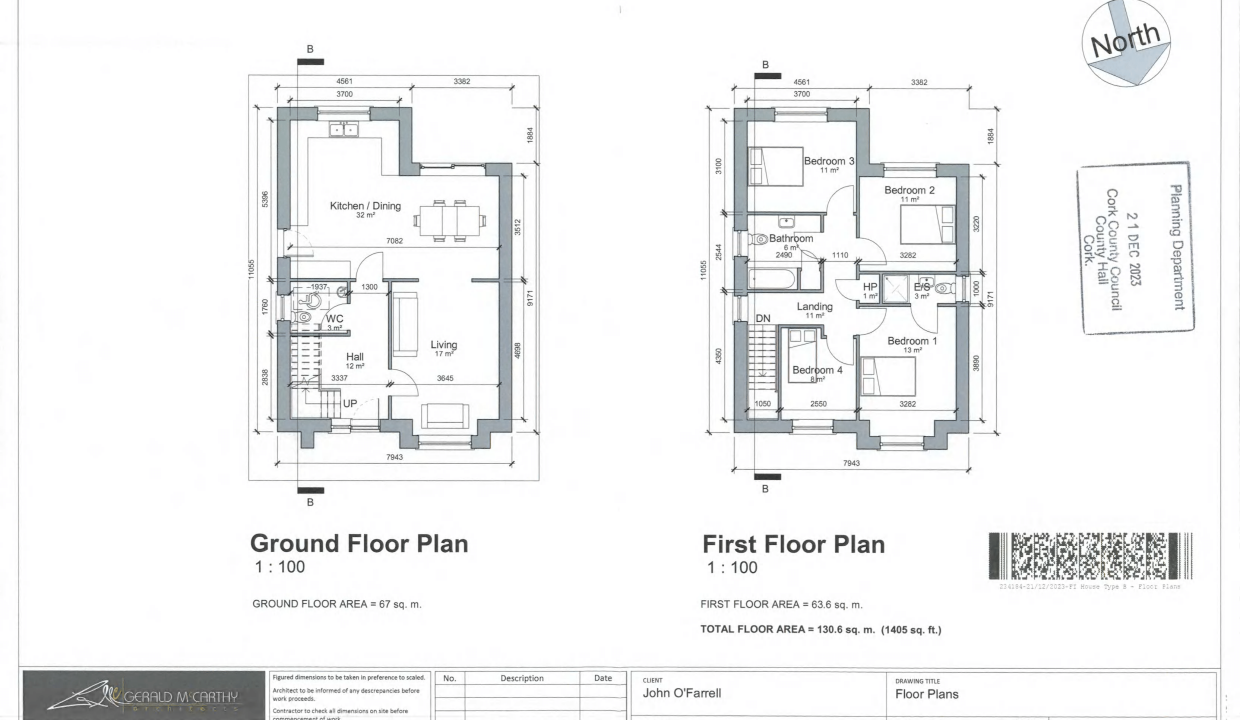 Floor Plan - House Type B