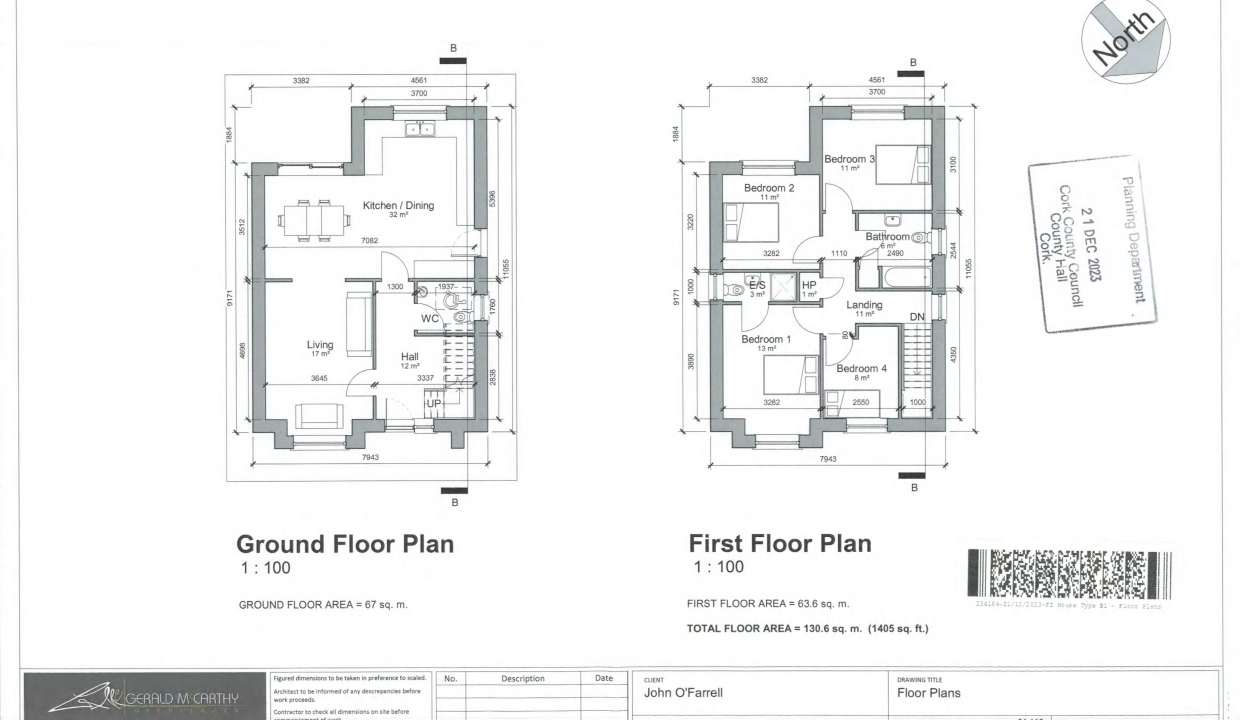 Floor Plan - House Type B1