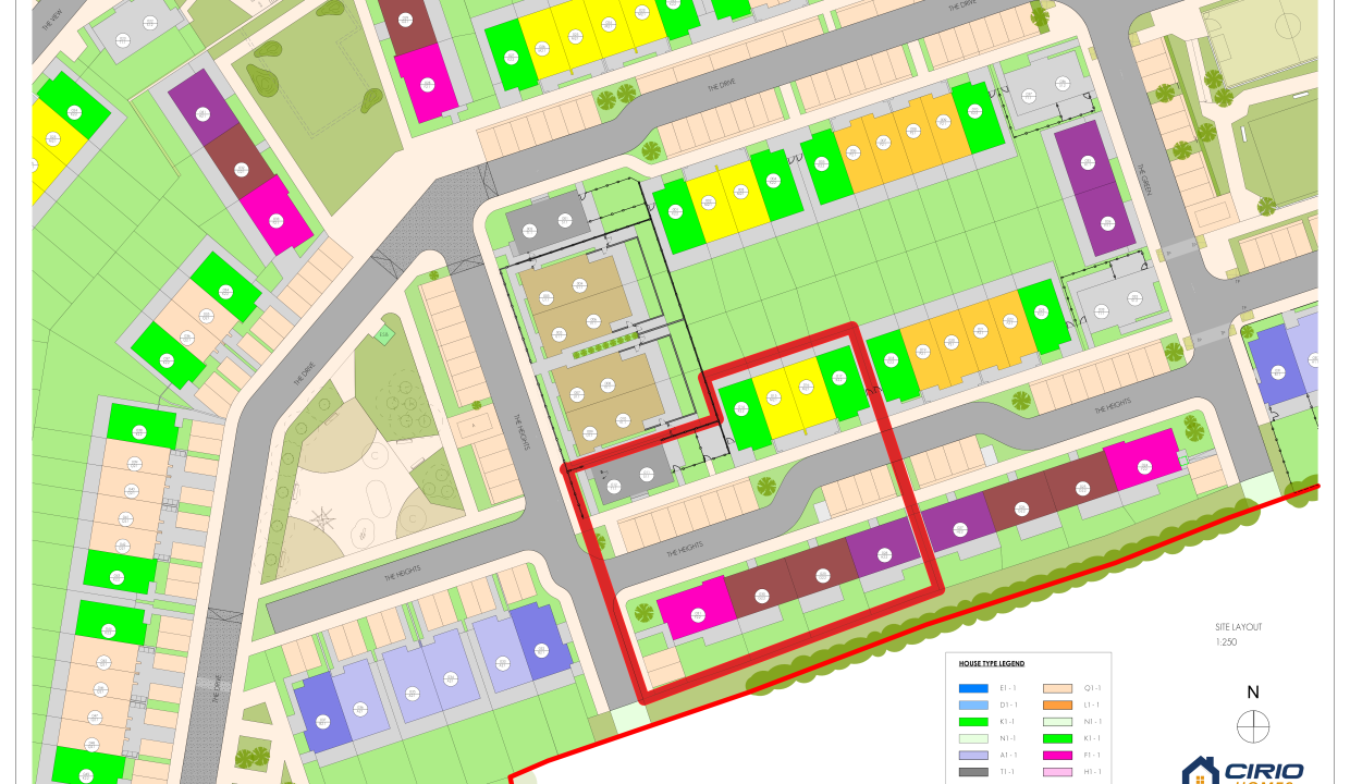 Belview Wood - Site Plan