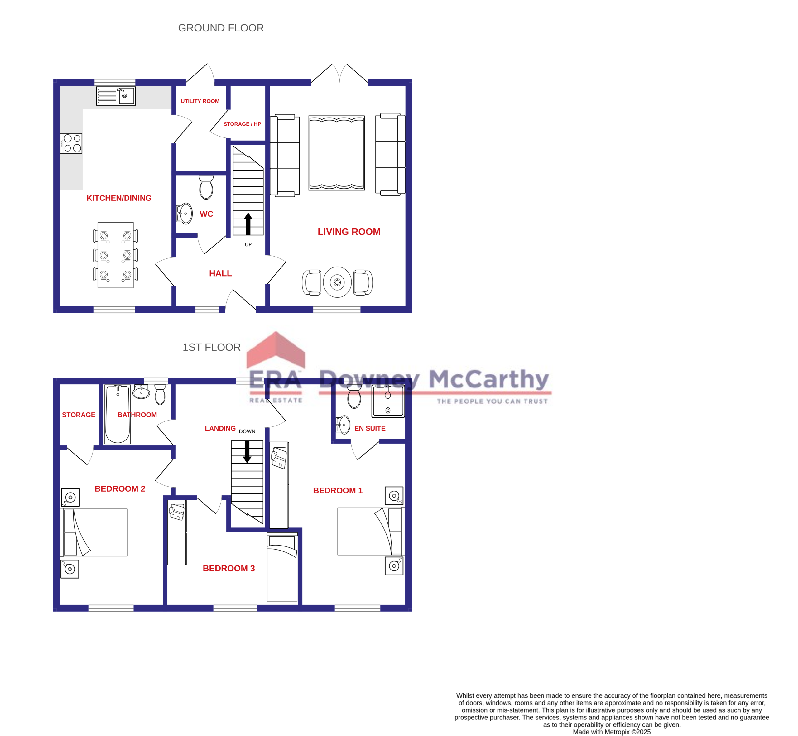 3 Bedroom End of Terrace (114 Sq. M.)