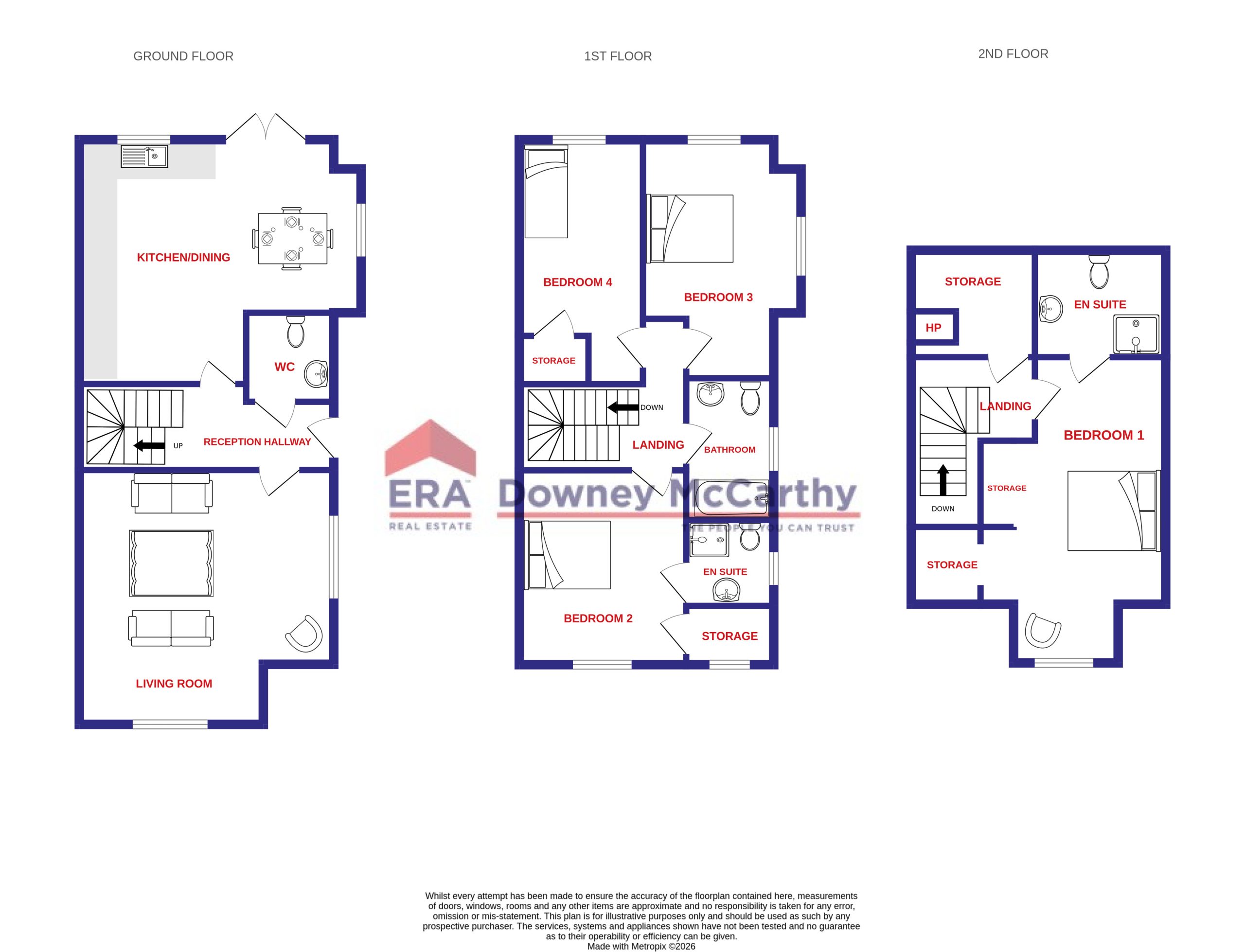 4 Bedroom Semi-Detached (160 Sq. M.)